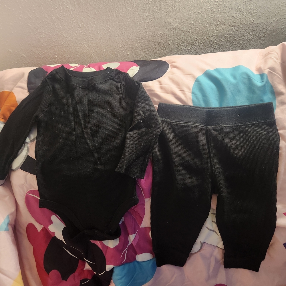 Garanimals Black Baby Outfit